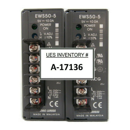 Nemic-Lambda EWS50-5 Power Supply Reseller Lot of 2 Nikon NSR-S204B Working