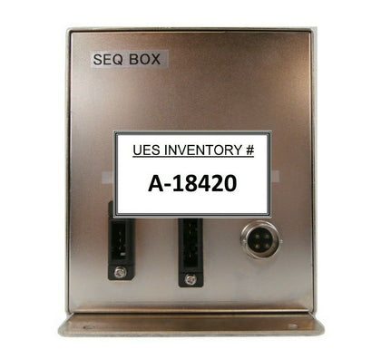 Hitachi SEQ Box Module I-900SRT Wafer Defect Inspection Tool Cut Cables Working