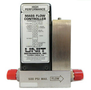 UNIT Instruments UFC-1100A Mass Flow Controller MFC Novellus 22-00005-04 Refurb