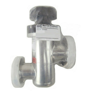 Nor-Cal Products A112425 Manual Vacuum Isolation Angle Valve New Surplus