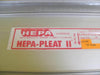 Hepa HEPA-PLEAT II H(193/4)331/4EIIUF21/2S Filter 33.25" x 19.75" x 6.25" new