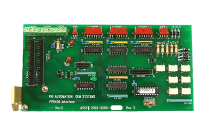 PRI Automation 2002-0080 FDP400 Interface Robot PCB New Surplus