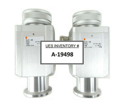 SMC XLH-25 High Vacuum Angle Valve Lot of 2 TEL Tokyo Electron Trias Working