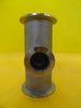 Edwards C10517431 Straight Nipple Vacuum Adapter Tee NW50 NW25 Copper Cu Working