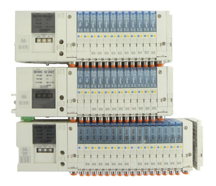 SMC EX180-SEC5-X231 EX180-SEC5-X230 SI Pneumatic Manifold Lot of 3 New Surplus