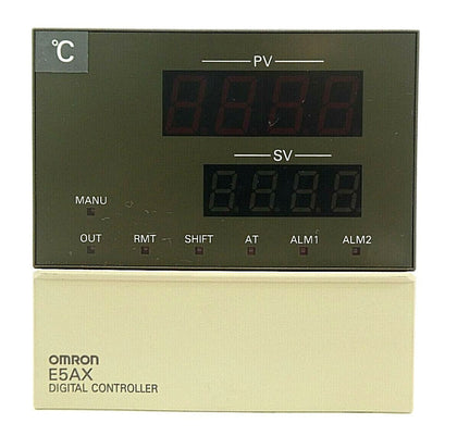 Omron E5AX-LA02 Digital Process Temperature Humidity Controller °C Working Spare
