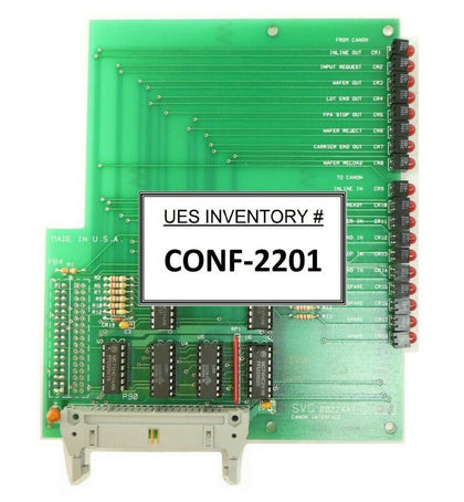 SVG Silicon Valley Group 80224A-01 Canon Interface PCB 99-80224-01 Working Spare