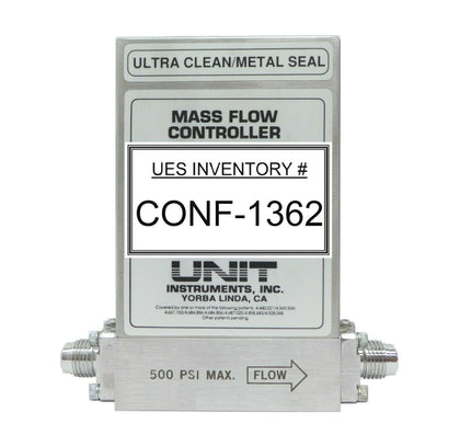 UNIT Instruments UFC-8160 Mass Flow Controller MFC 20 SLM N2 Working Spare