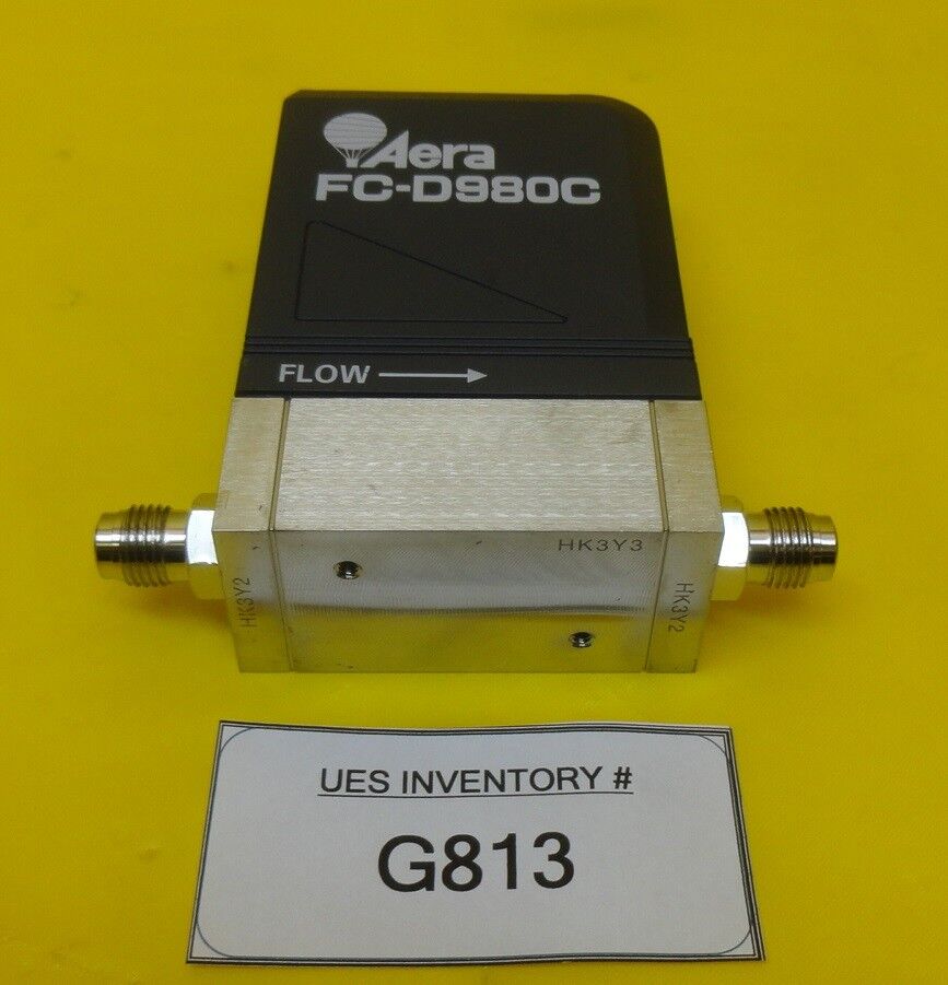 Aera TC FC-D980C Mass Flow Controller MFC 200 SCCM SF6 FC-D980C Used Working