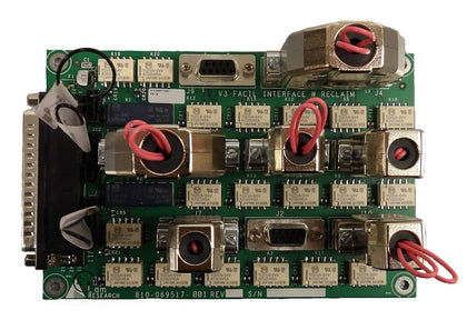 Lam Research 810-069517-001 V3 Facil Interface w/Reclaim PCB Assembly Working