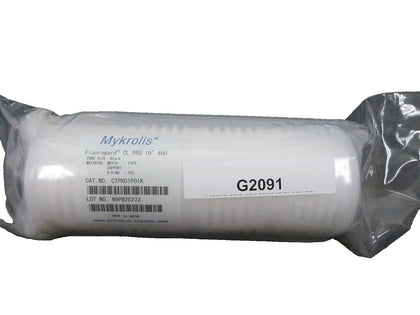 Mykrolis CTPR01P01K Fluorogard CL PRS 10" 40µm Filter New Surplus
