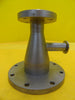 Edwards High Vacuum Conical Reducer Tee ISO40 ISO-F to ISO100 ISO-F NW25 Used