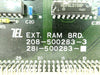TEL Tokyo Electron 208-500283-3 External RAM Board PCB 281-500283 Working Spare