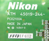 Nikon 4S019-244 ATM PCB Card PC02100A NSR FX-601F Step-and-Repeat Working Spare