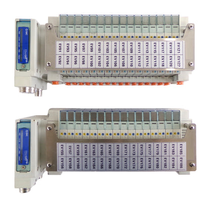 SMC SS5Y3-DUQ00526 16-Port Ethercat Pneumatic Manifold Lot of 2 Working