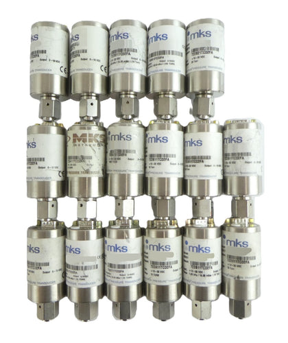 MKS Instruments 722B11TCD2FA Baratron Pressure Transducer Lot of 17 Working