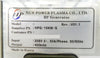 NP New Power Plasma NPG-10KM-S RF MF Generator Spare Surplus
