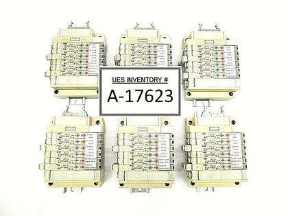 SMC 6-Port Pneumatic Manifold SZ3260-5LOZD-C4 SZ3360-5LOZD-C4 Lot of 6 Working