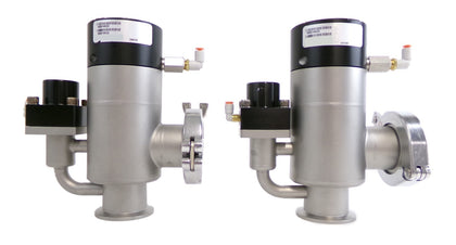 MKS Instruments 100016533 UHV Angle Valve Reseller Lot of 2 Working Surplus