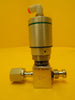 Qualiflow F HF Series 2-Way Pneumatic Valve 2x10-9atm.cm3/Sec Used Working