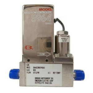 Brooks 5964C2MAP45KA Mass Flow Controller MFC Novellus 01-0624R-027 Working