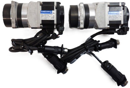 Sanyo Denki R2AA06010FXP00M AC Servo Motor Reseller Lot of 2 Working Surplus