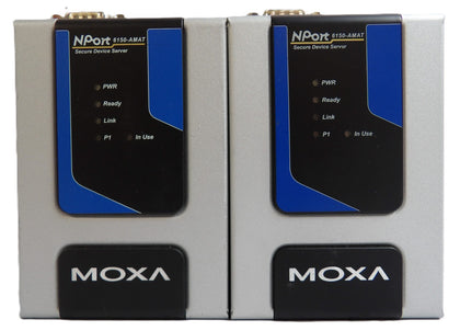 Moxa NPort 6150-AMAT Secure Device Server AMAT Lot of 2 Working Surplus