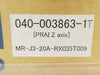 Mitsubishi MR-J3-10A-RX035T009 AC Servo Drive MELSERVO TEL 040-003863-1T New