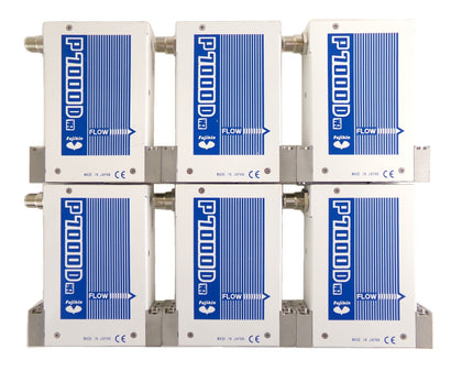 Fujikin P7000D Mass Flow Controller MFC 7300plus Reseller Lot of 6 Working