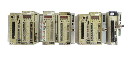 Yaskawa Electric SGDH-01BEY222 SGDH-01AE Servo Driver SERVOPACK Lot of 7 Working