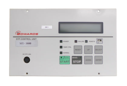 SCU-1600 Edwards YT76-Z1-Z00 Turbomolecular Pump Controller Turbo Working
