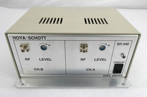 Hoya-Schott SD-340 AOFS Driver Working Surplus