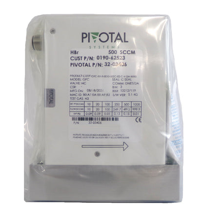 Pivotal Systems 32-03406 Mass Flow Controller MFC AMAT 0190-62523 New Surplus
