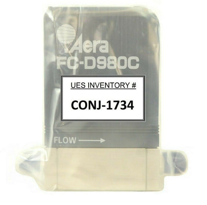 Aera FC-D980C Mass Flow Controller MFC 1 SLM N2 Mattson 445-09071-00 New Surplus