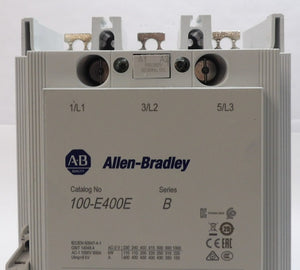 AB Allen-Bradley 100-E400E 3-Pole Contactor Series B 100-ES3-11 New Surplus