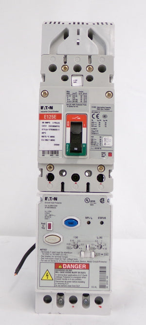 Eaton EGE3050FFG 3-Pole Industrial Circuit Breaker E125E Lot of 2 Working