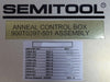 Semitool 900T0397-501 Anneal Control Box Assembly New Surplus