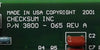 Checksum 3800-065 PCB Card SMT-2 Reseller Lot of 3 Working Surplus
