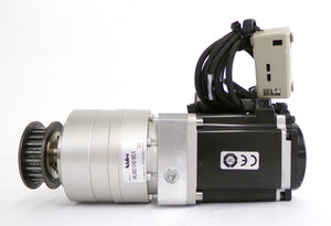 Sanyo Denki R2AA08075FXP00M AC Servo Motor SANMOTION R w/Gearhead Working