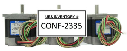 EAD Motors LH2322-2A3 Stepping Motor Reseller Lot of 3 Working Surplus