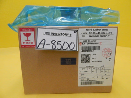 TEL Tokyo Electron 3D05-450040-V1 Glass Base WINDOW-PF 3D05450040V1 New