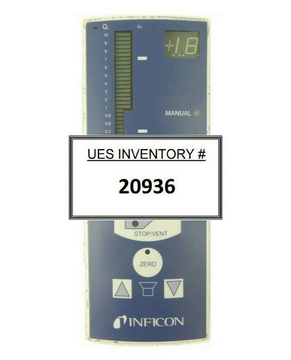 Inficon 20015203 Hand Held Vacuum Controller Pendant UL 2000 Loetselte Working