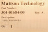 Coorstek 3040168400 Ceramic Tube Mattson 304-01684-00 Aspen II Aspen III New