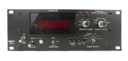 MKS Instruments 270C-4 Signal Conditioner Type 270 Missing Knob Working