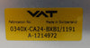 VAT 0340X-CA24-BXB1 300mm Pneumatic Chamber Slit Valve New Surplus
