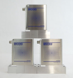 Brooks GF125C Mass Flow Controller MFC GF125CXXC Lot of 11 Working Surplus