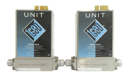 UNIT Instruments UFC-1660 Mass Flow Controller MFC 1 SLM CL2 Lot of 2 Working
