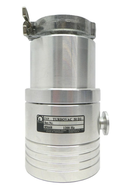 TURBOVAC 50 D2 Leybold Vacuum 85668 Turbomolecular Pump Turbo Working