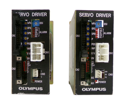Olympus Optical DBCP10CA52CS522 AC Servo Driver Lot of 2 Spare Surplus