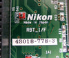 Nikon Precision 4S018-778-3 Processor PCB Card RBT-I/F 500201977 NSR Working